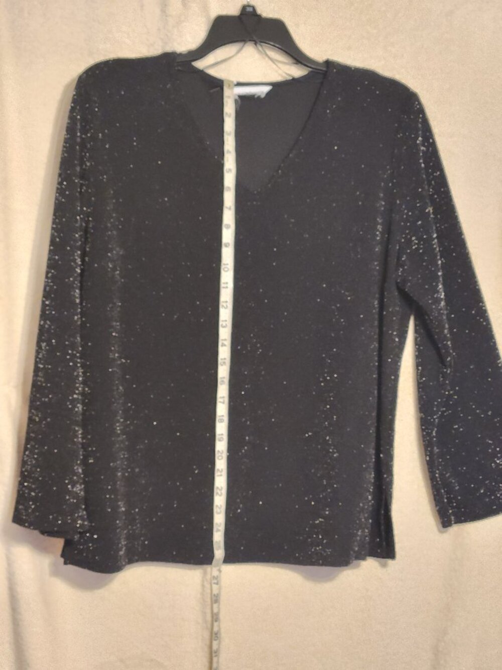 Liz Claiborne XL shimmery blouse long sleeve